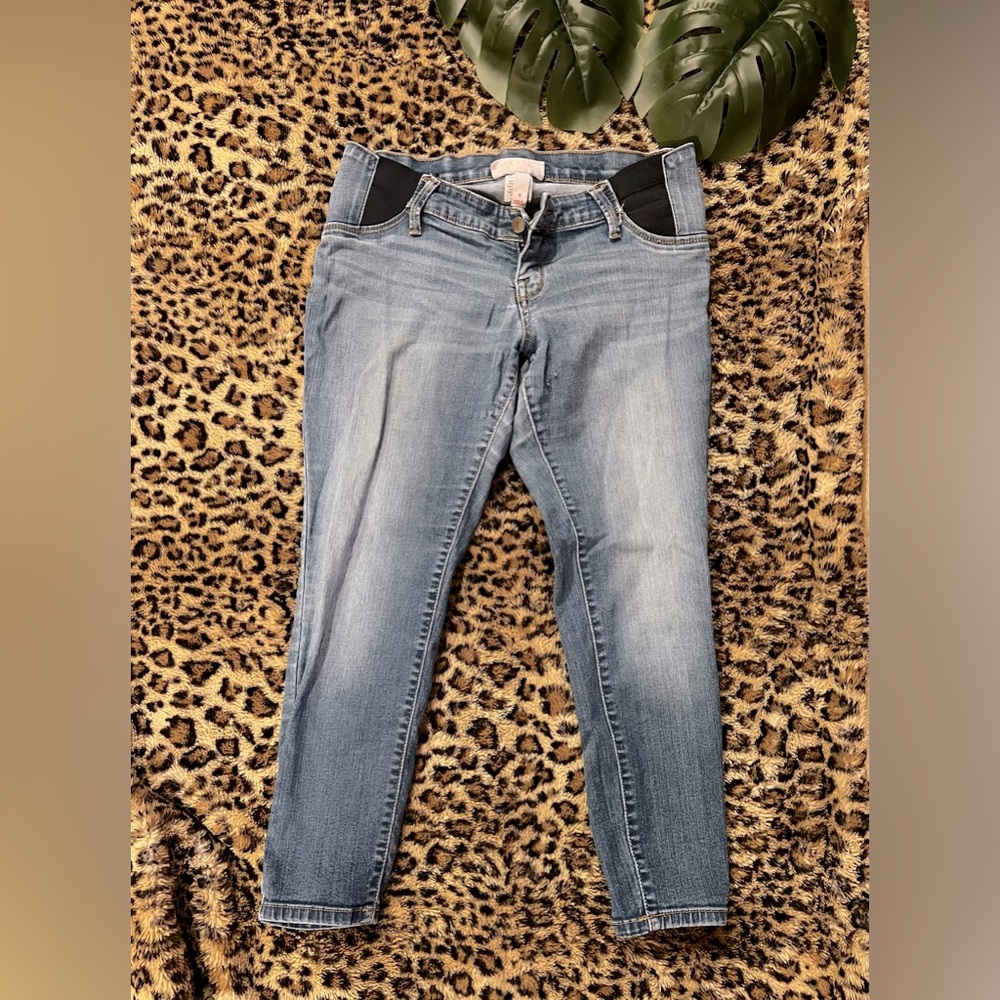 ISABEL MATERNITY SKINNY ANKLE JEANS SIZE 6